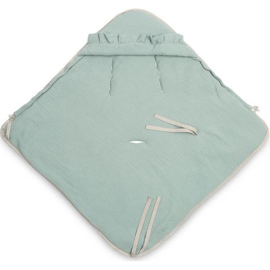 Mušelínová zavinovačka do autosedačky - Khaki