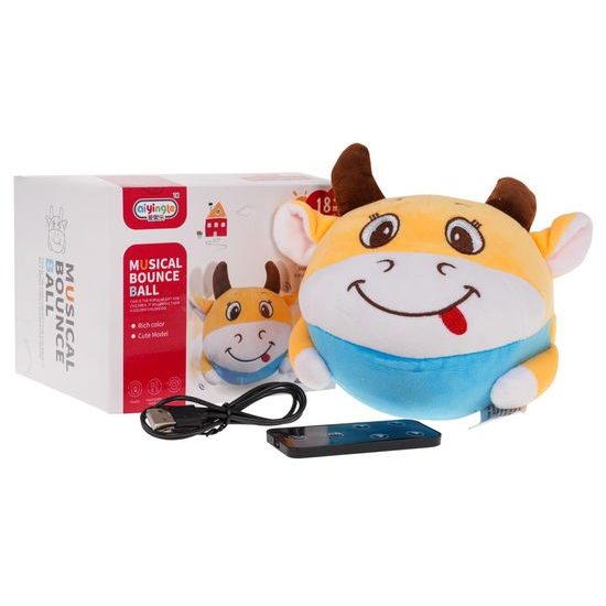 Veselá skákající kravička Bounce Ball