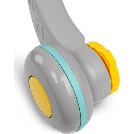 Odstrkovadlo a edukační stůl 2v1 Spark - šedá