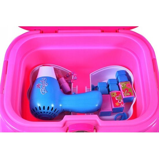 Přenosný salón krásy pro děti s příslušenstvím Beauty Set