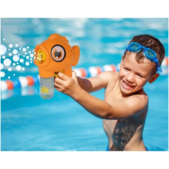 Dětský bublifuk Bubble Fish oranžový