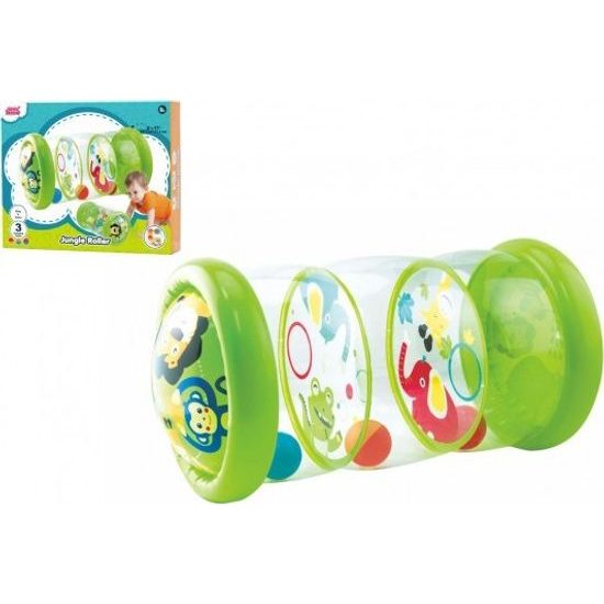 Nafukovací edukační válec dětský + míčky 3ks