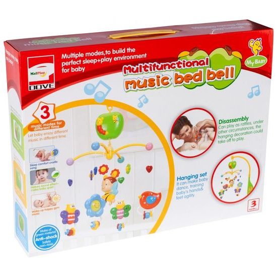 Kolotoč nad postýlku s melodiemi Little Bee