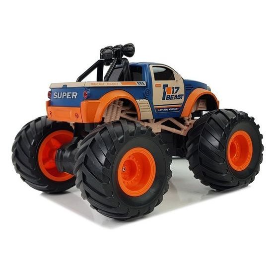 Auto na dálkové ovládání Bigfoot modro-oranžové 1:18