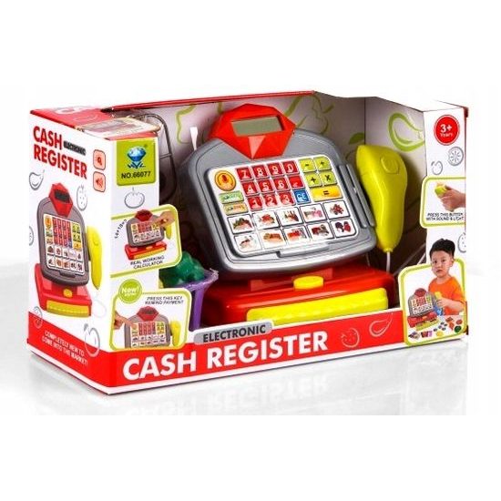 Doris dětská elektronická pokladna s kalkulačkou Cashback