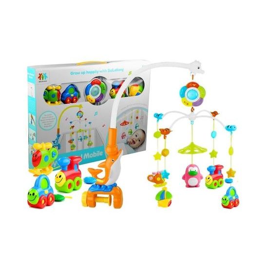 Majlo Toys kolotoč nad postýlku s časovačem