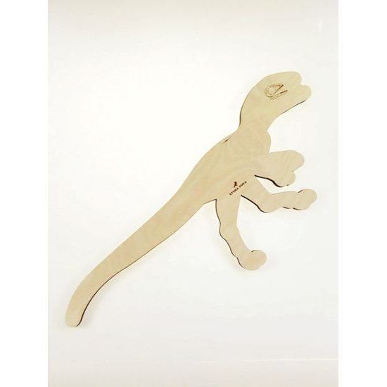 Dinosaurus - anatómia tela - edukatívne puzzle - ČESKÁ VERZIA