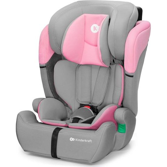 Autosedačka Kinderkraft Comfort Up 2023 i-Size 9-36 kg růžová