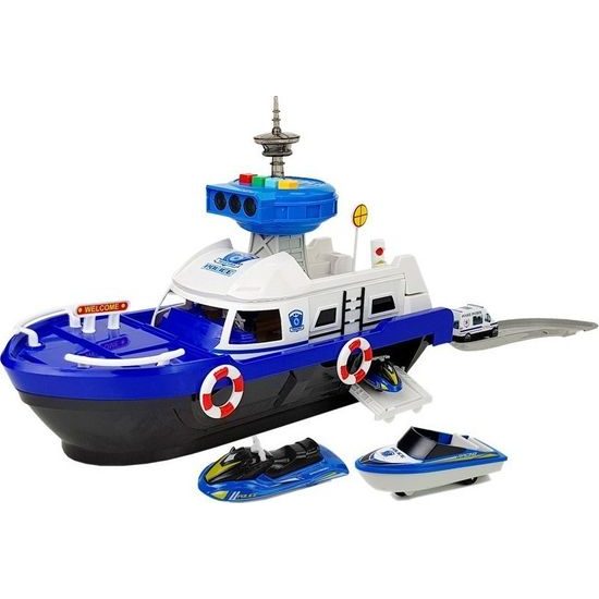 Policejní dopravní člun se zvuky a světly