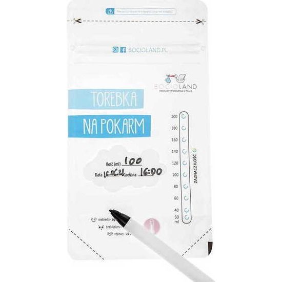 Sáčky na mateřské mléko 200ml 30ks