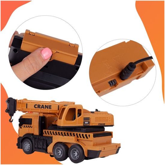 Robot transformer - jeřáb 2v1 Titan na dálkové ovládání