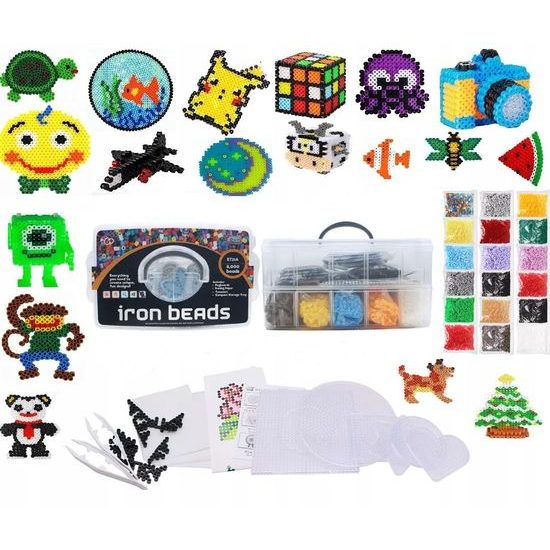 Korálky na žehlenie Iron Beads 8000 kusov