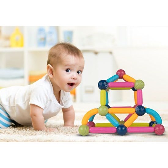 Magnetická stavebnice Magnet Sticks 66 dílků