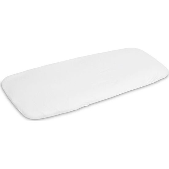 Bambusové prostěradlo do kolébky 40x90cm, bílé