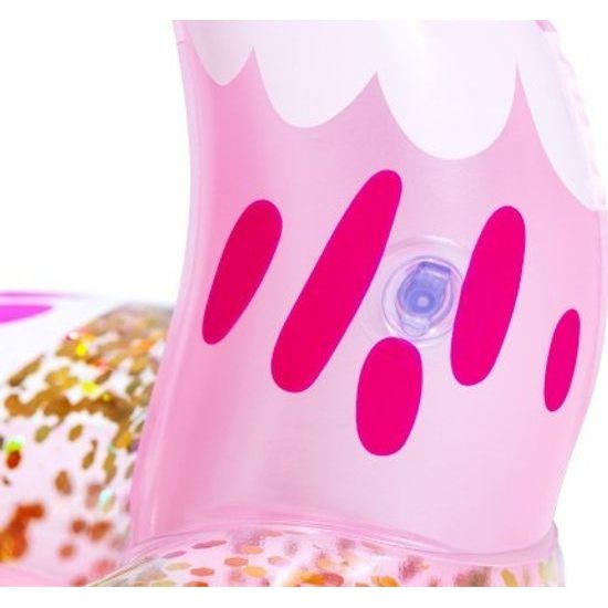 Kruh nafukovací třpytivý Plameňák/Labuť - mix barev