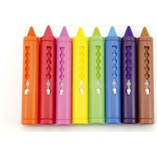 Pastelky do vany 8 ks