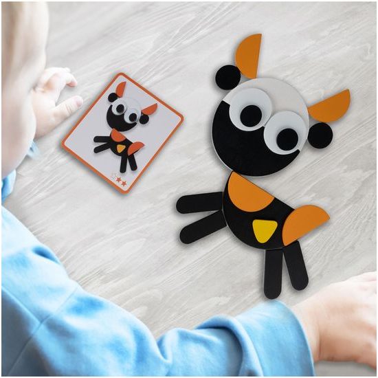 Dřevěné puzzle se zvířátky Animo Blocks