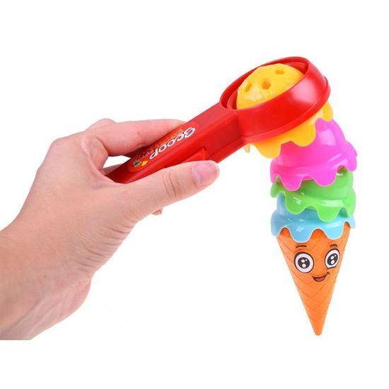 Dětská dovednostní hra Veselá zmrzlina v kornoutu