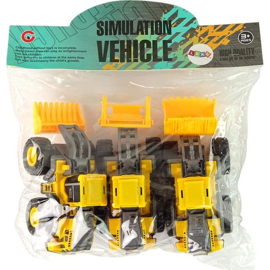 Dětská sada stavebních vozidel 3 ks