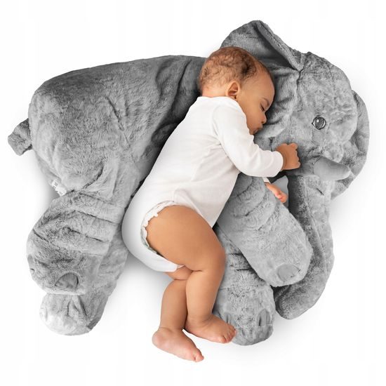 Doris plyšový slon Belly 70 cm šedý