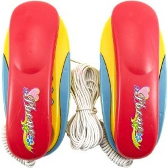 Telefony pokoj - pokoj - 2ks na baterie vzdálenost 8m