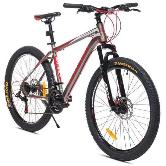 MalTrack odpružené horské kolo Sport 26" šedo-červené