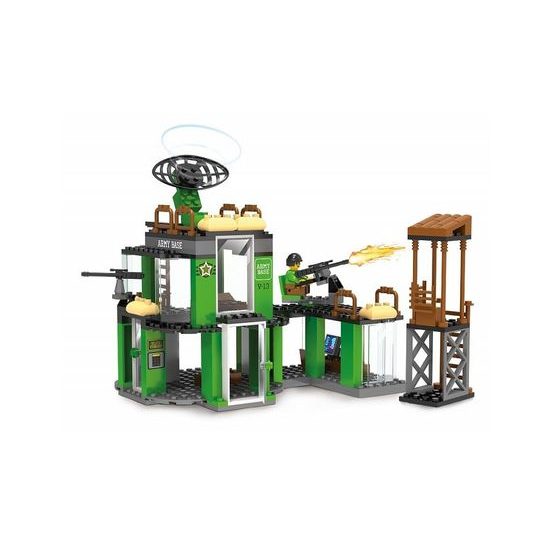 Blocki MyArmy stavebnice vojenská základna 251 dílků