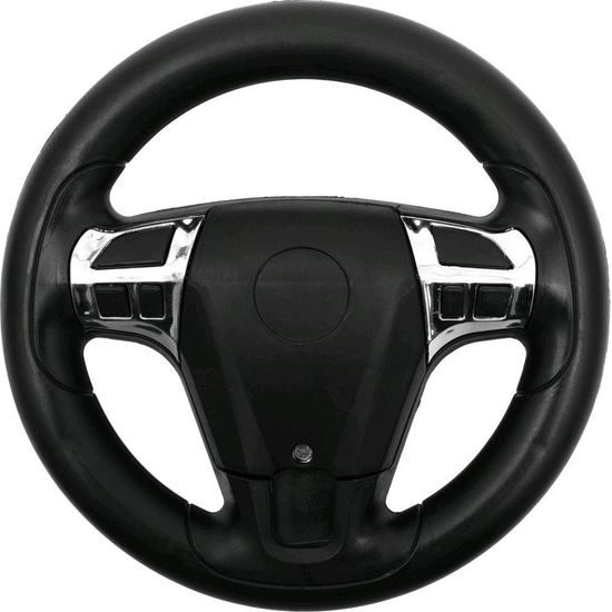 Dětské odrážedlo se zvukem a vodící tyčí Baby Mix RACER černé