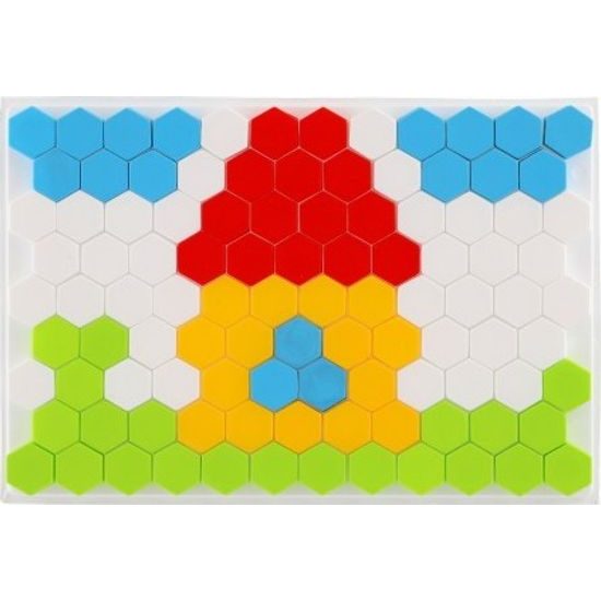 Mozaika klobouček 2,5cm hladká 127ks