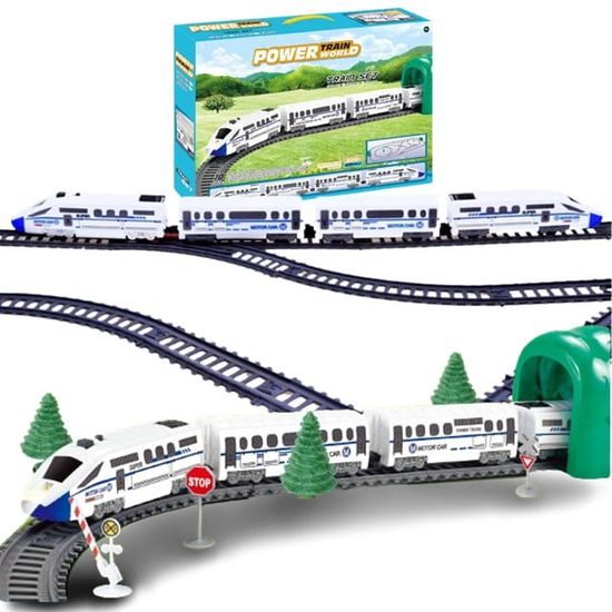 Doris XXL vláčkodráha na baterie Power Train 900 cm