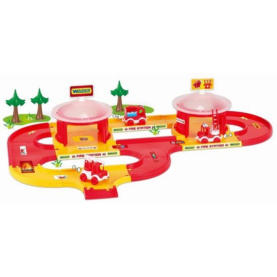 Wader Kid Cars 3D Policie s dráhou 3,8 m