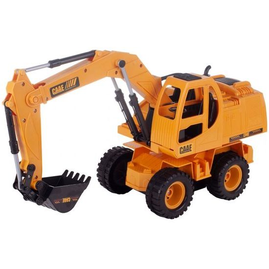 Kolový bagr na dálkové ovládání Cate s pohyblivou lžící 1:24