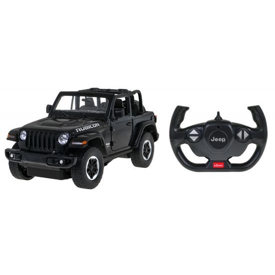 Rastar auto na dálkové ovládání Jeep Wrangler Rubicon 1:14 černé
