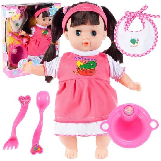 Dětská panenka s příslušenstvím Shaddock Girl 30 cm