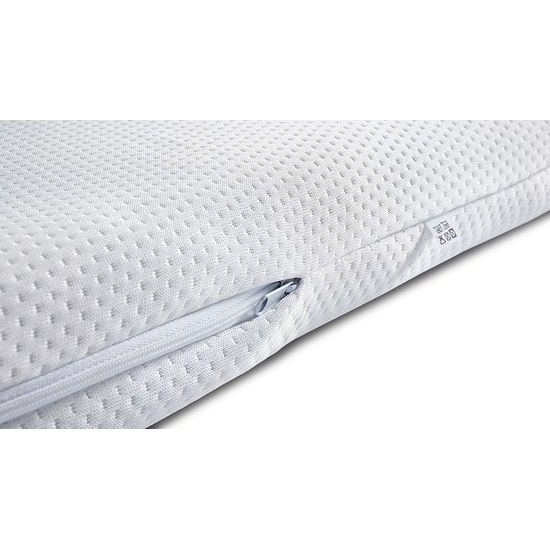 SENSILLO Matrace SENSILLO kokos-molitan-kokos Luxe 120x60cm Bílá