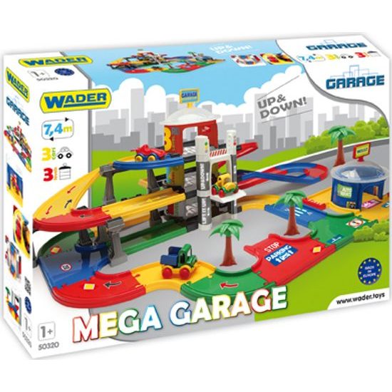 Wader Mega garáž s výtahem a dráhou 7,4 m