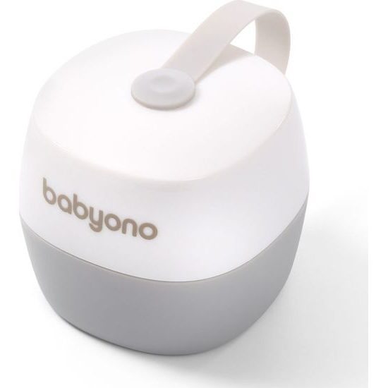 BabyOno Pouzdro na dudlík Natural Nursing - šedé