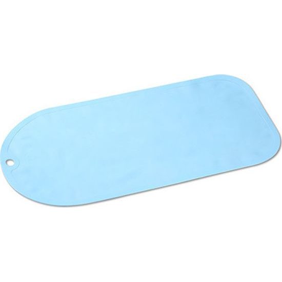 Protiskluzová podložka do vany 55x35 cm modrá