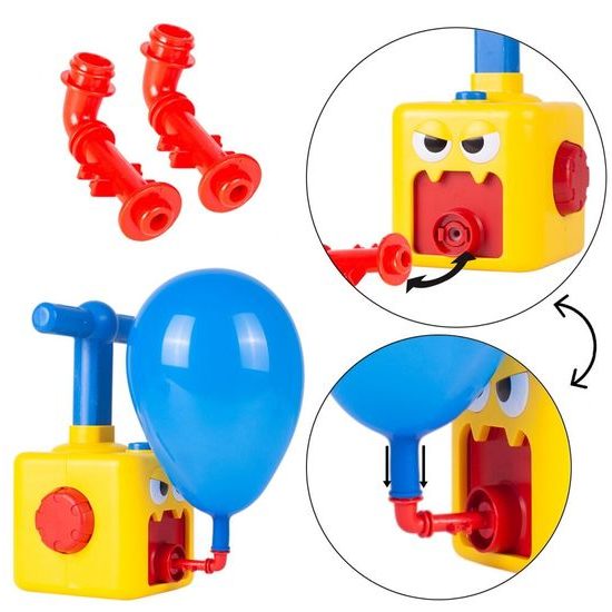 Odpalovač autíček s nafukovacími balónky Balloon Car