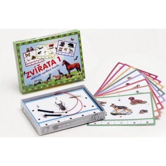 Zvířata 1 společenská hra na baterie