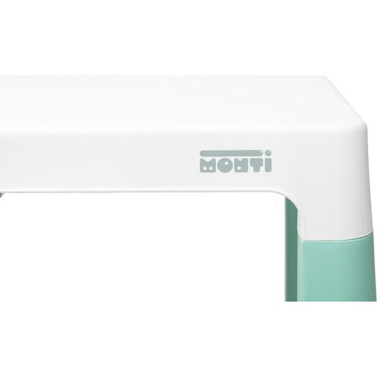 Dětský stůl Monti + 2 židle zelený