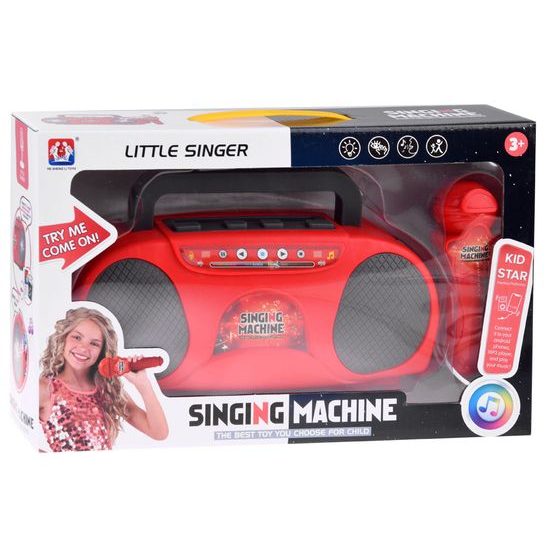 Dětské rádio s mikrofonem Singing Machine