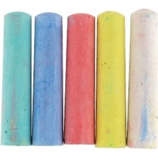 Křídy barevné chodníkové 15ks