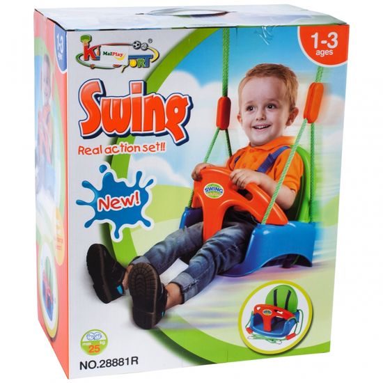 ROZBALENO Dětská houpačka 3v1 Swing Sport