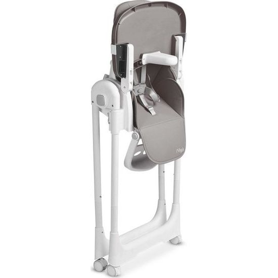 Dětská jídelní židlička Megalo dark grey