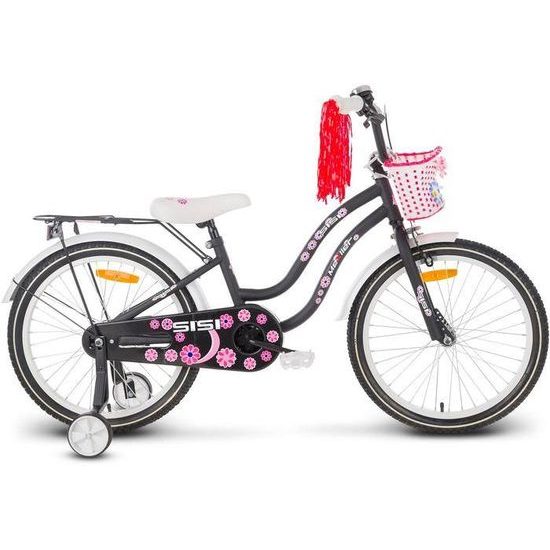 Dětské kolo Mexller Sisi černo-bílá 20"