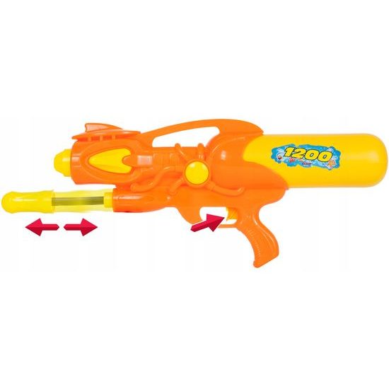 Dětská vodní pistole se zásobníkem 1200 ml Water Gun oranžová