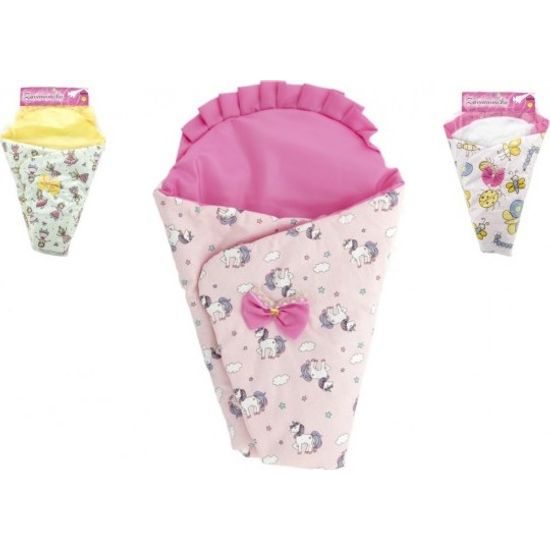 Zavinovačka pro panenku do postýlky/kočárku