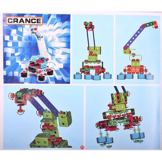 Konstrukční stavebnice s vrtačkou na baterie Junior Blocks 280 dílků