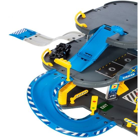 Policejní centrum s dráhou, autíčky a helikoptérou Police Station